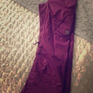 DC snowboarding pants